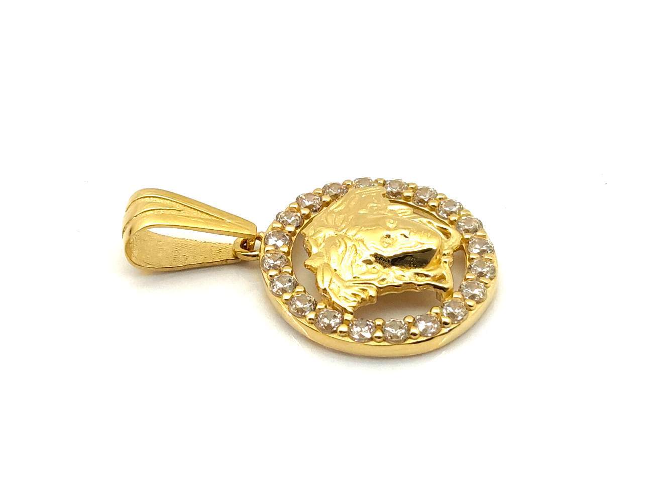 Colgante Oro 18k Con Circonita - Imagen 2