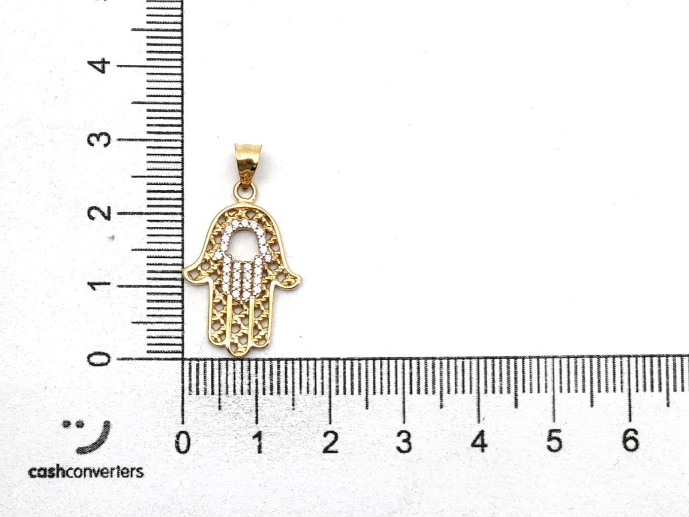 Colgante Oro 18k Con Circonita - Imagen 4