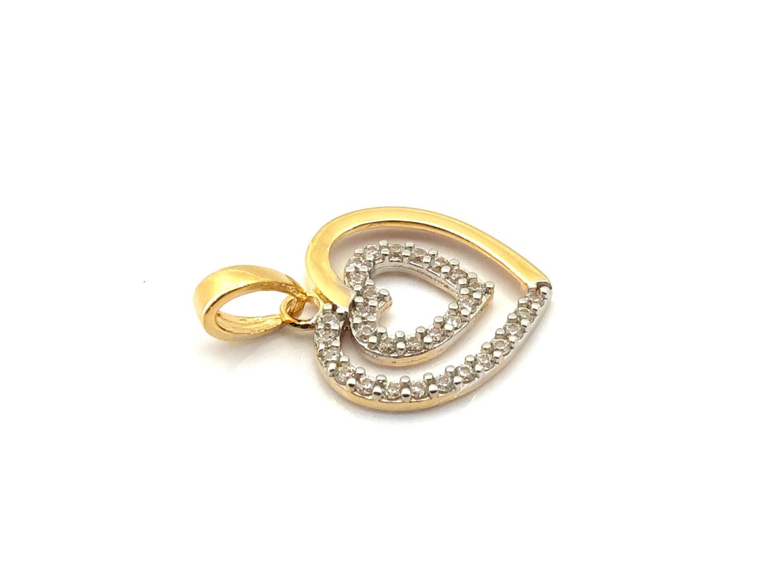 Colgante Oro 18k Con Circonita - Imagen 2