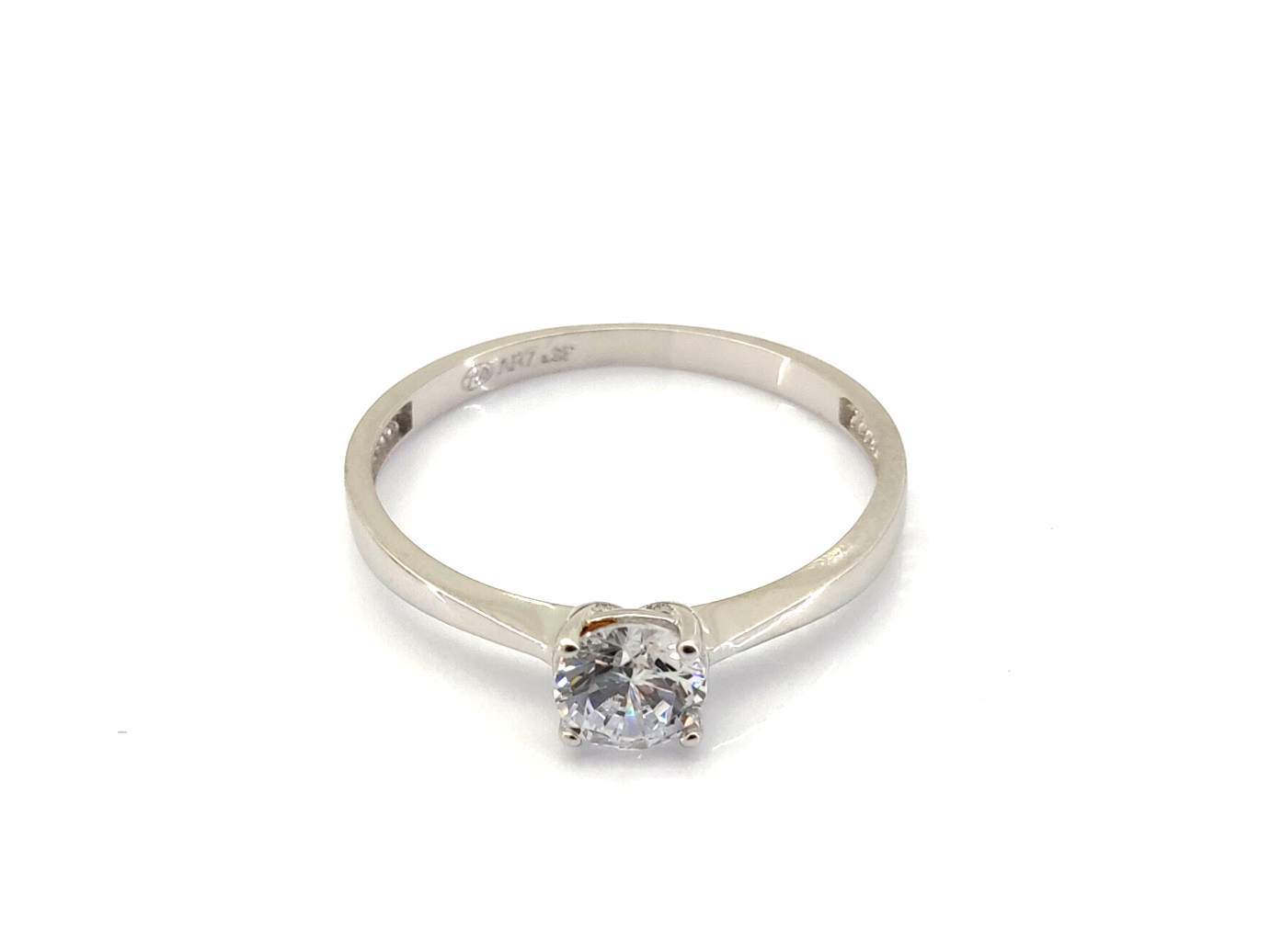 Sortija Oro 18k Con Circonita - Imagen 2