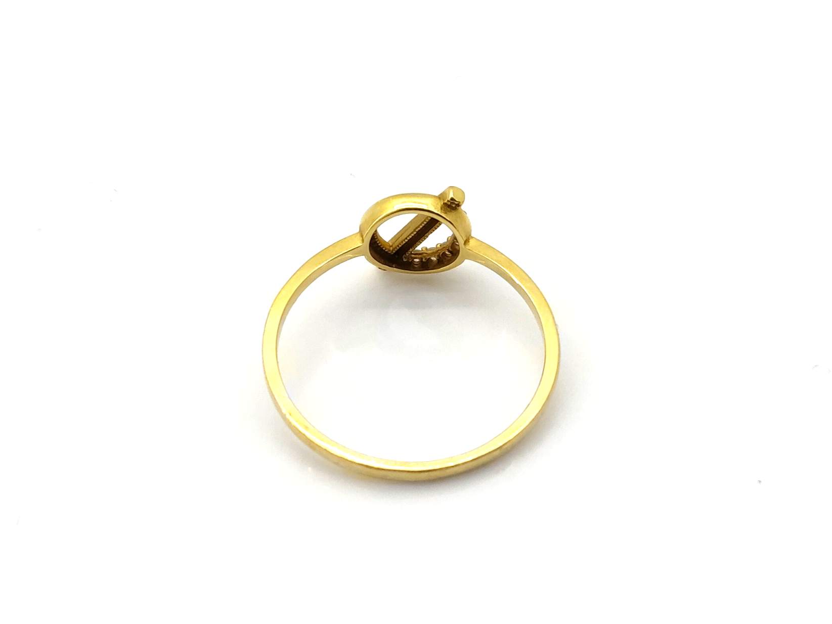 Sortija Oro 18k Con Circonita - Imagen 3