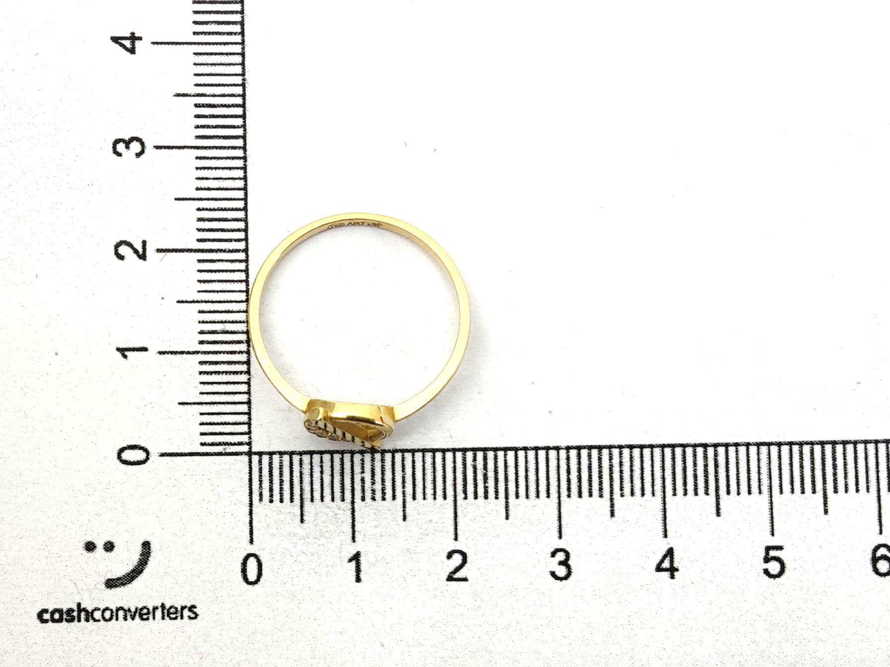 Sortija Oro 18k Con Circonita - Imagen 4