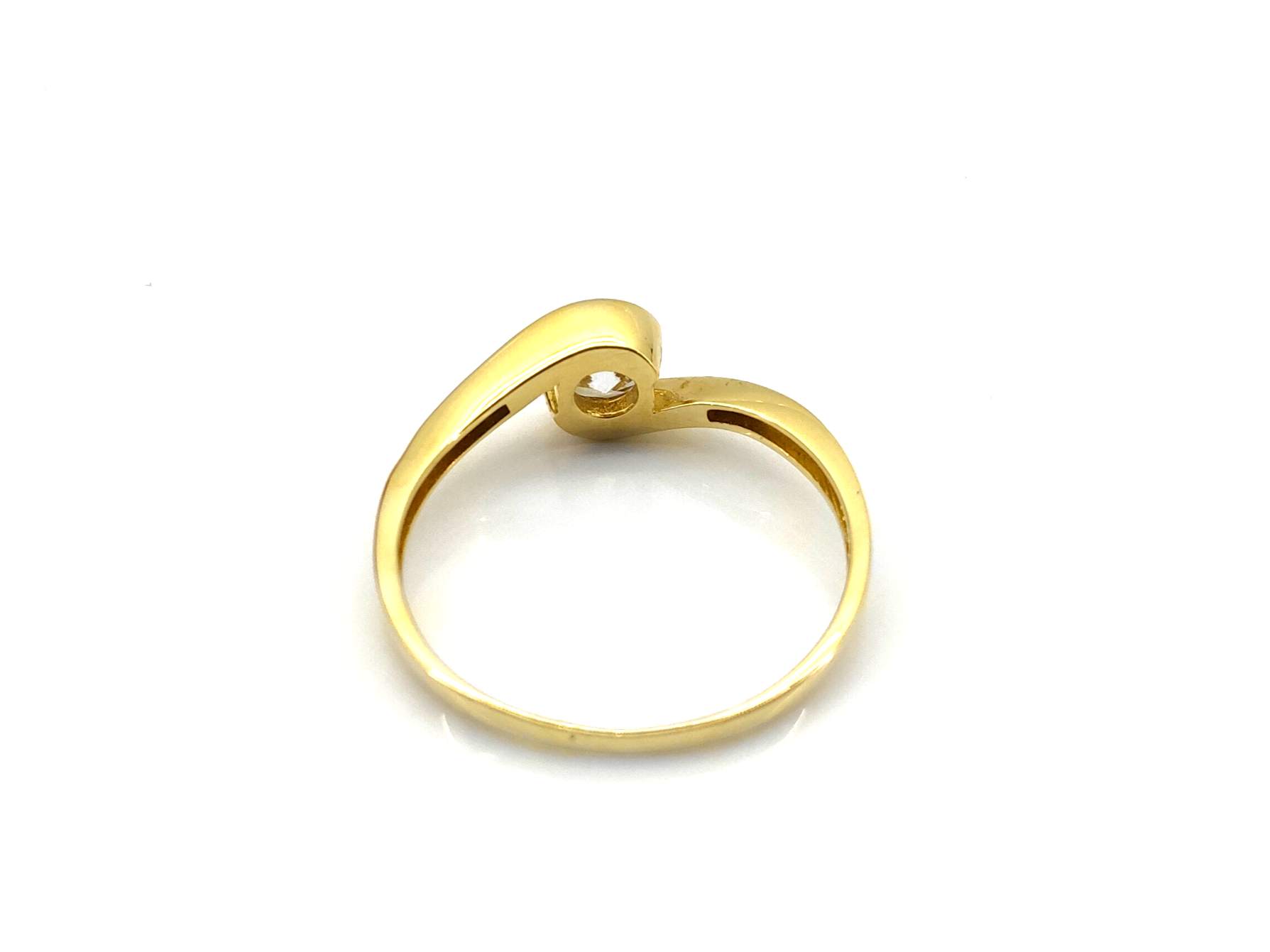 Sortija Oro 18k Con Circonita - Imagen 3