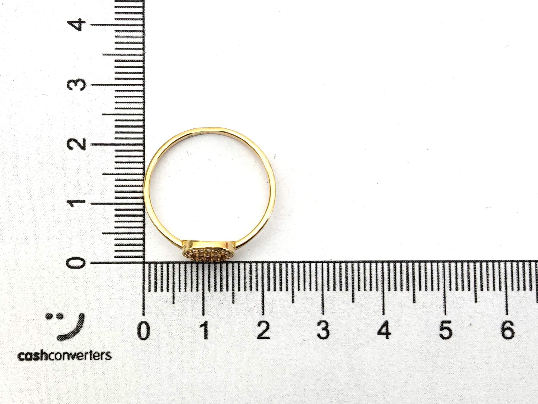 Sortija Oro 18k Con Circonita - Imagen 4