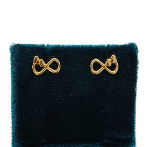 Pendientes Oro 18k Con Circonita