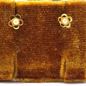 Pendientes Oro 18k Con Circonita