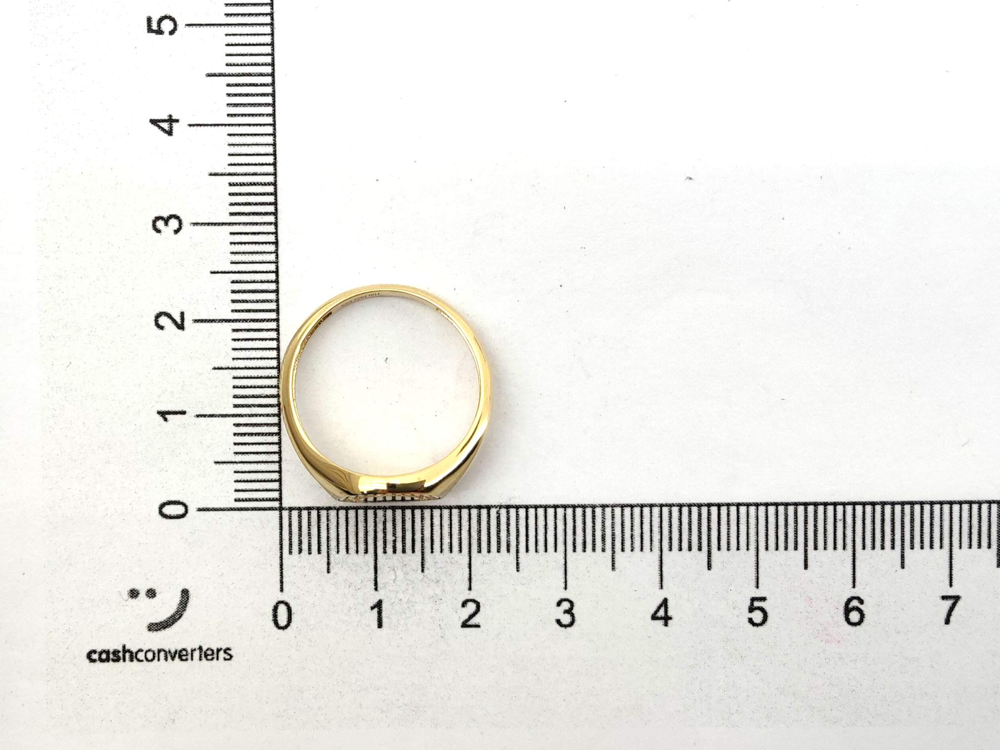Sello Oro 18k Con Circonita - Imagen 4