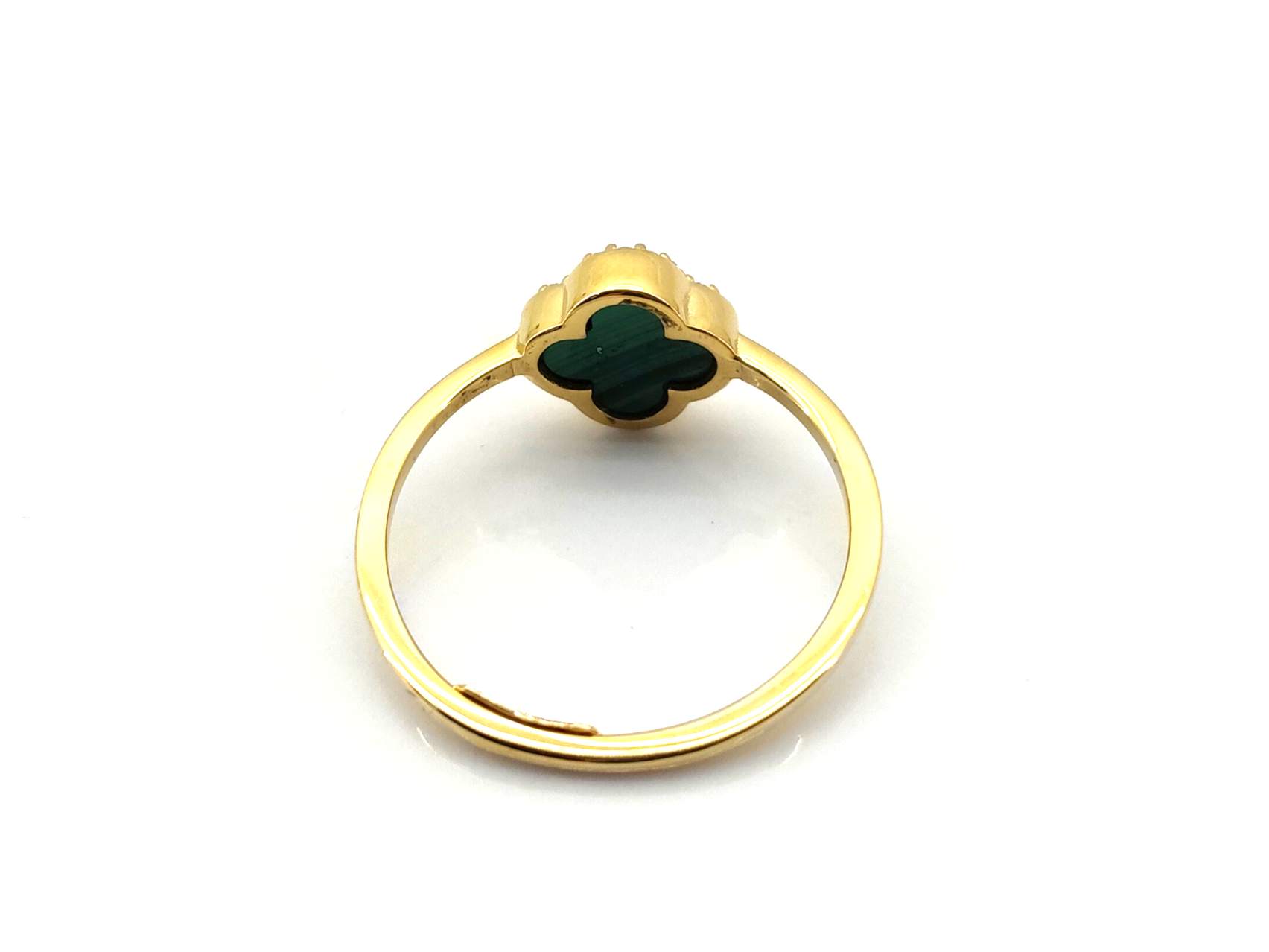 Anillo Oro 18k Con Circonita - Imagen 3