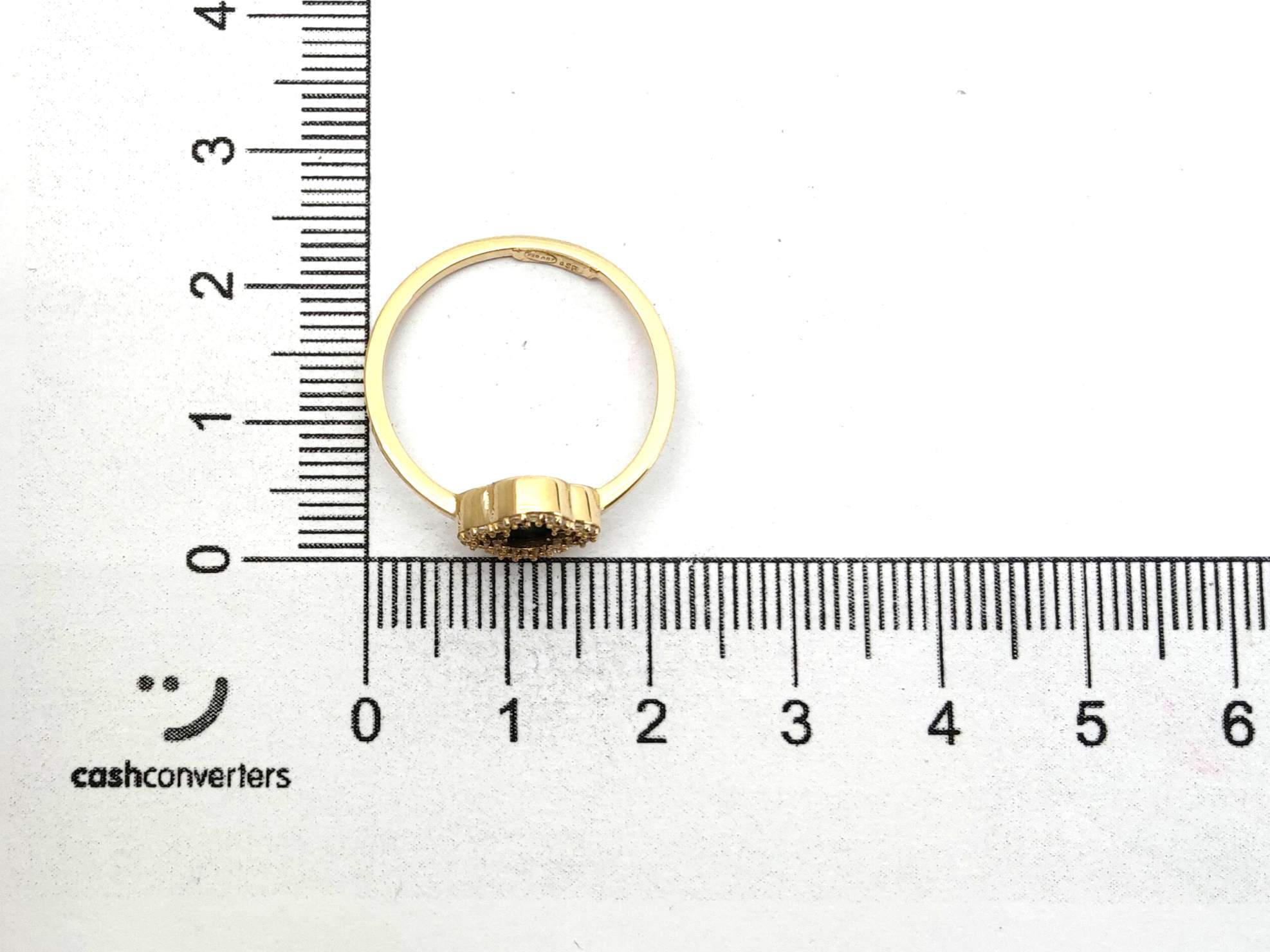 Anillo Oro 18k Con Circonita - Imagen 4