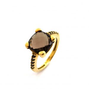 Sortija Oro 18k Con Circonita