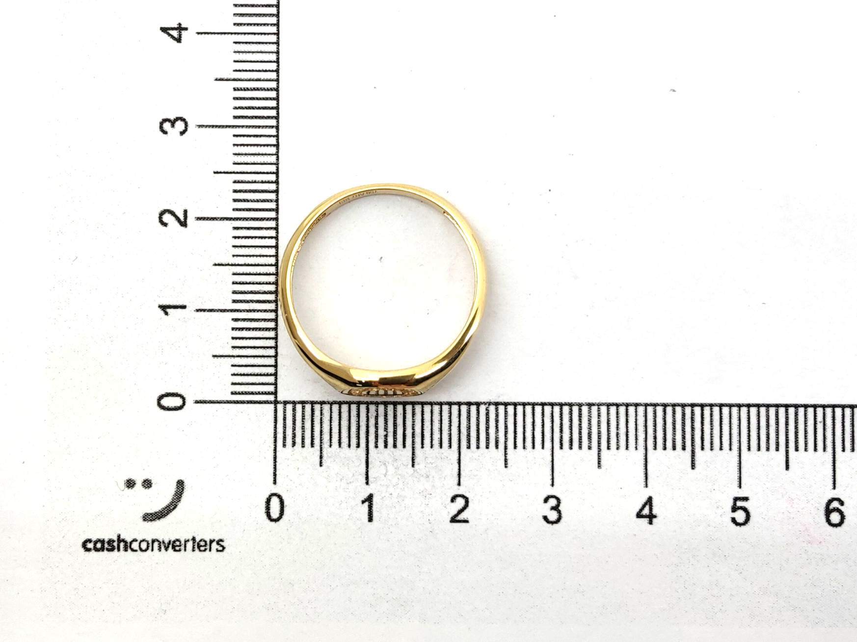 Sello Oro 18k Con Circonita - Imagen 4