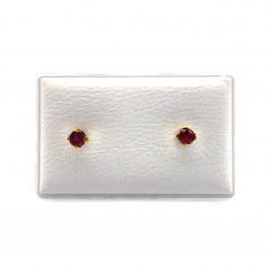 Pendientes Oro 18k Con Esmeralda