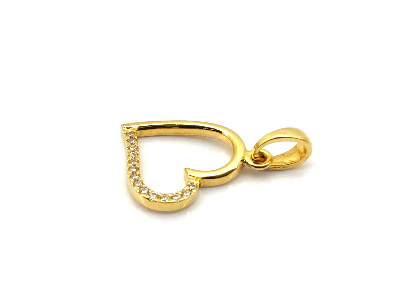 Colgante Oro 18k Con Circonita - Imagen 2