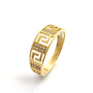 Sortija Oro 18k Con Circonita