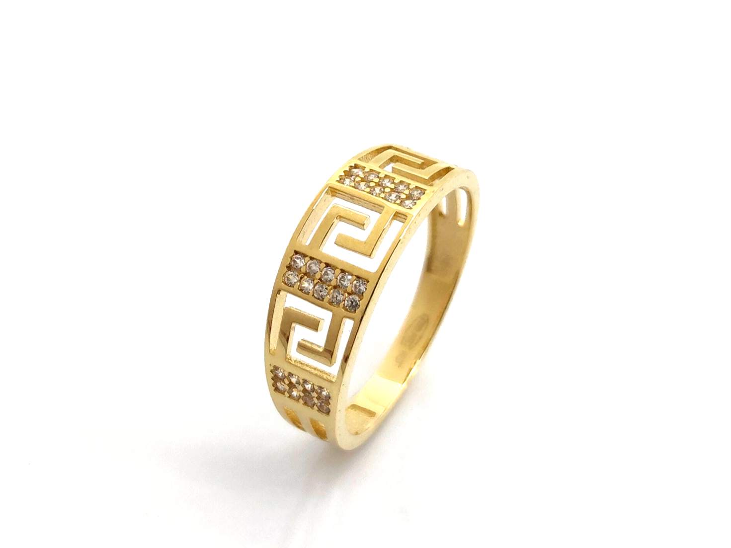 Sortija Oro 18k Con Circonita