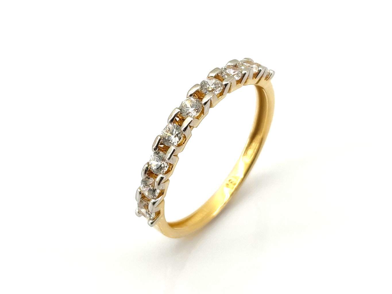 Sortija Oro 18k Con Circonita