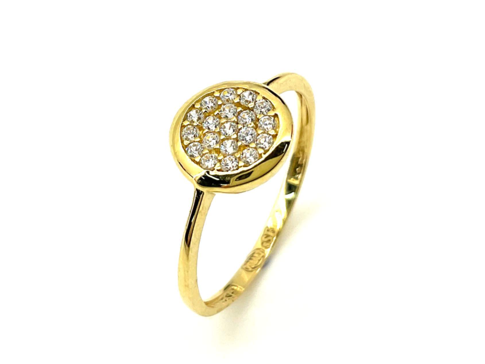 Sortija Oro 18k Con Circonita