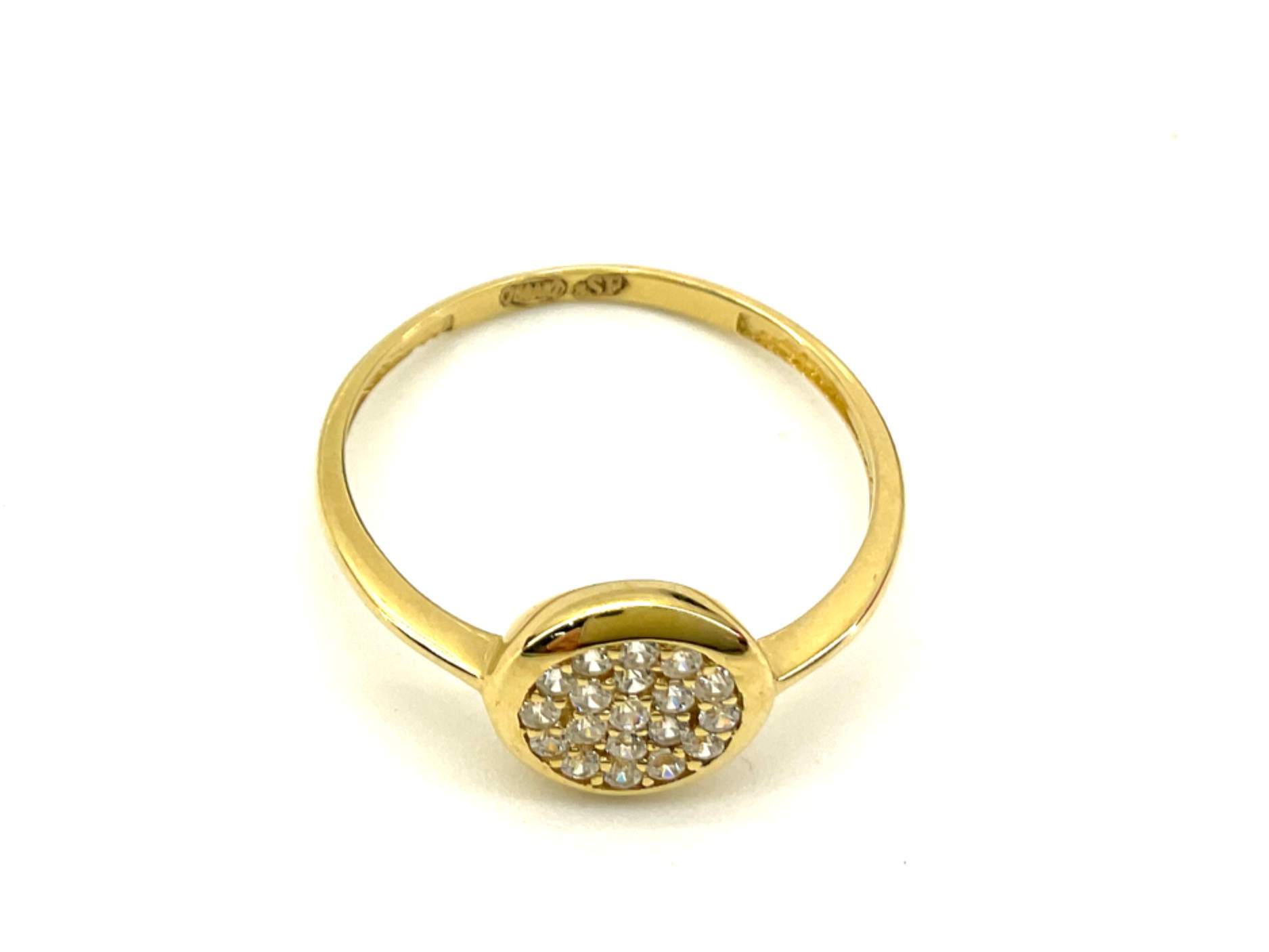 Sortija Oro 18k Con Circonita - Imagen 2