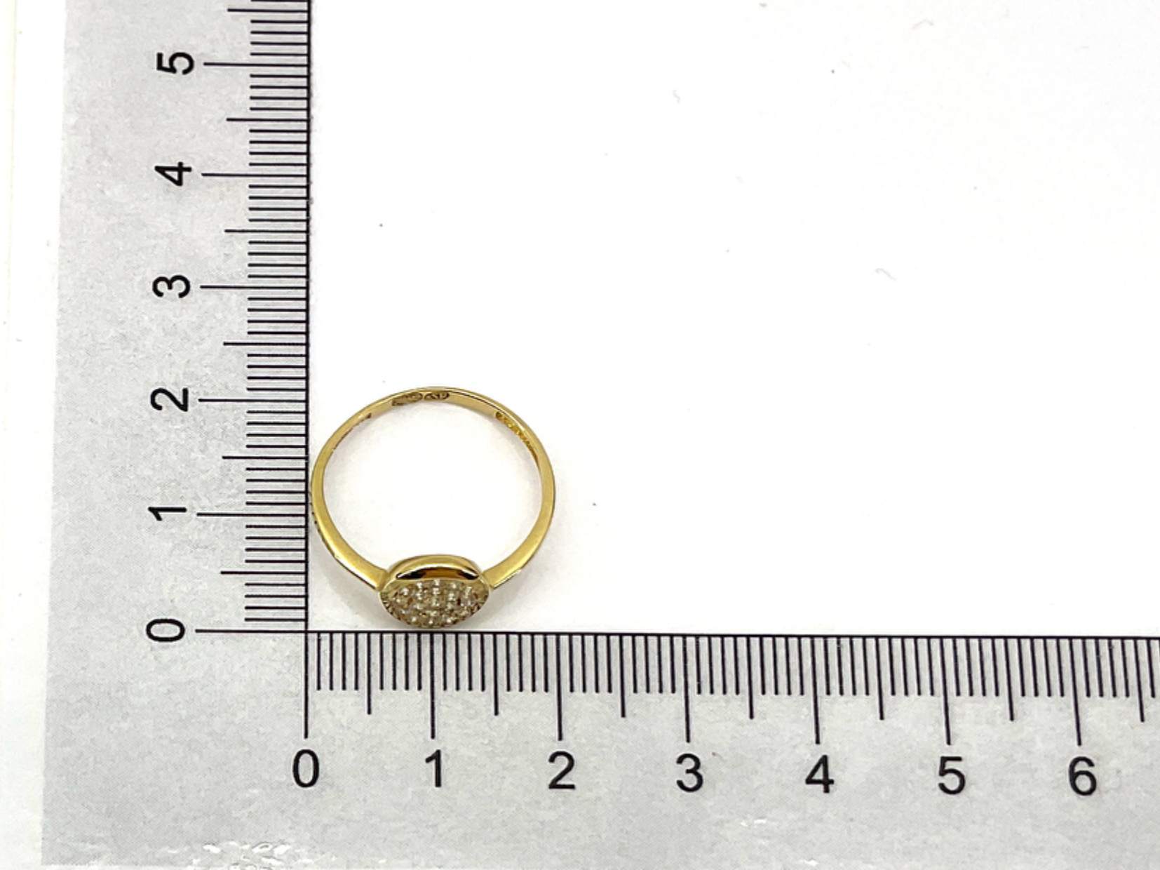 Sortija Oro 18k Con Circonita - Imagen 4