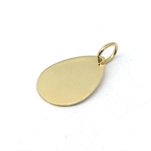 Colgante Oro 18k Con Circonita