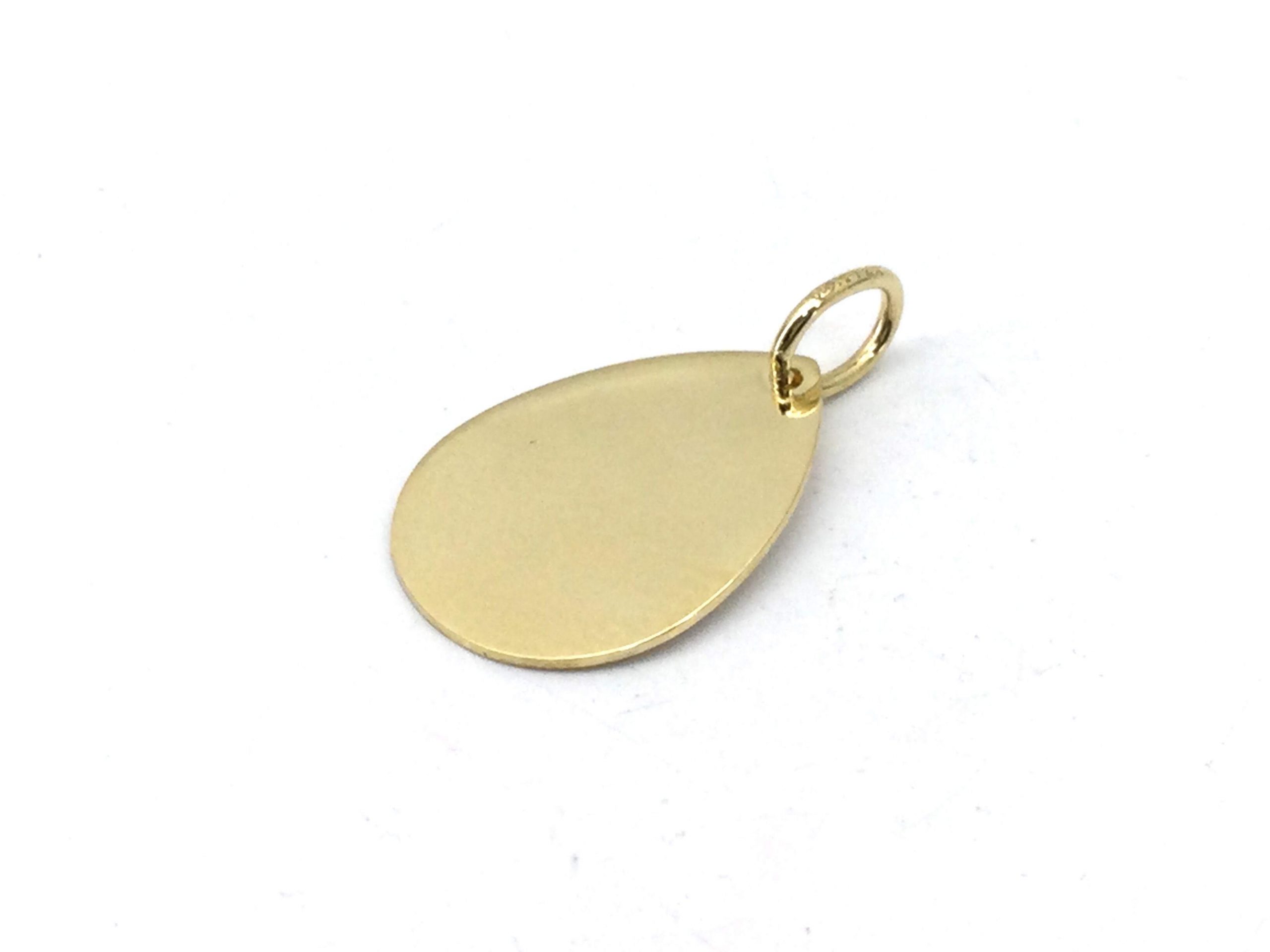 Colgante Oro 18k Con Circonita