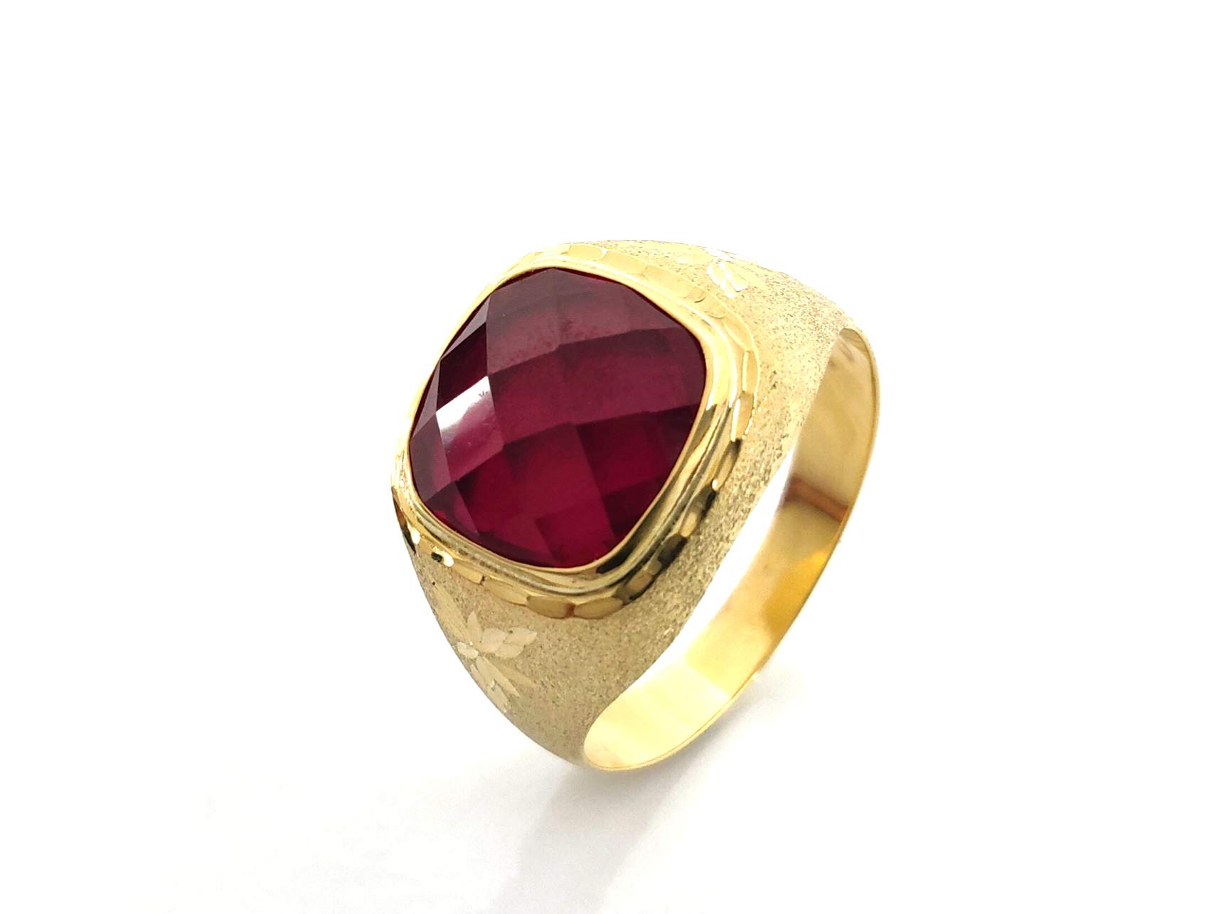 Sello Oro 18k Con Circonita