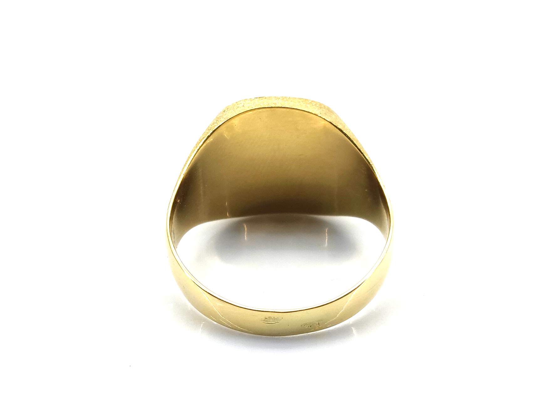 Sello Oro 18k Con Circonita - Imagen 3