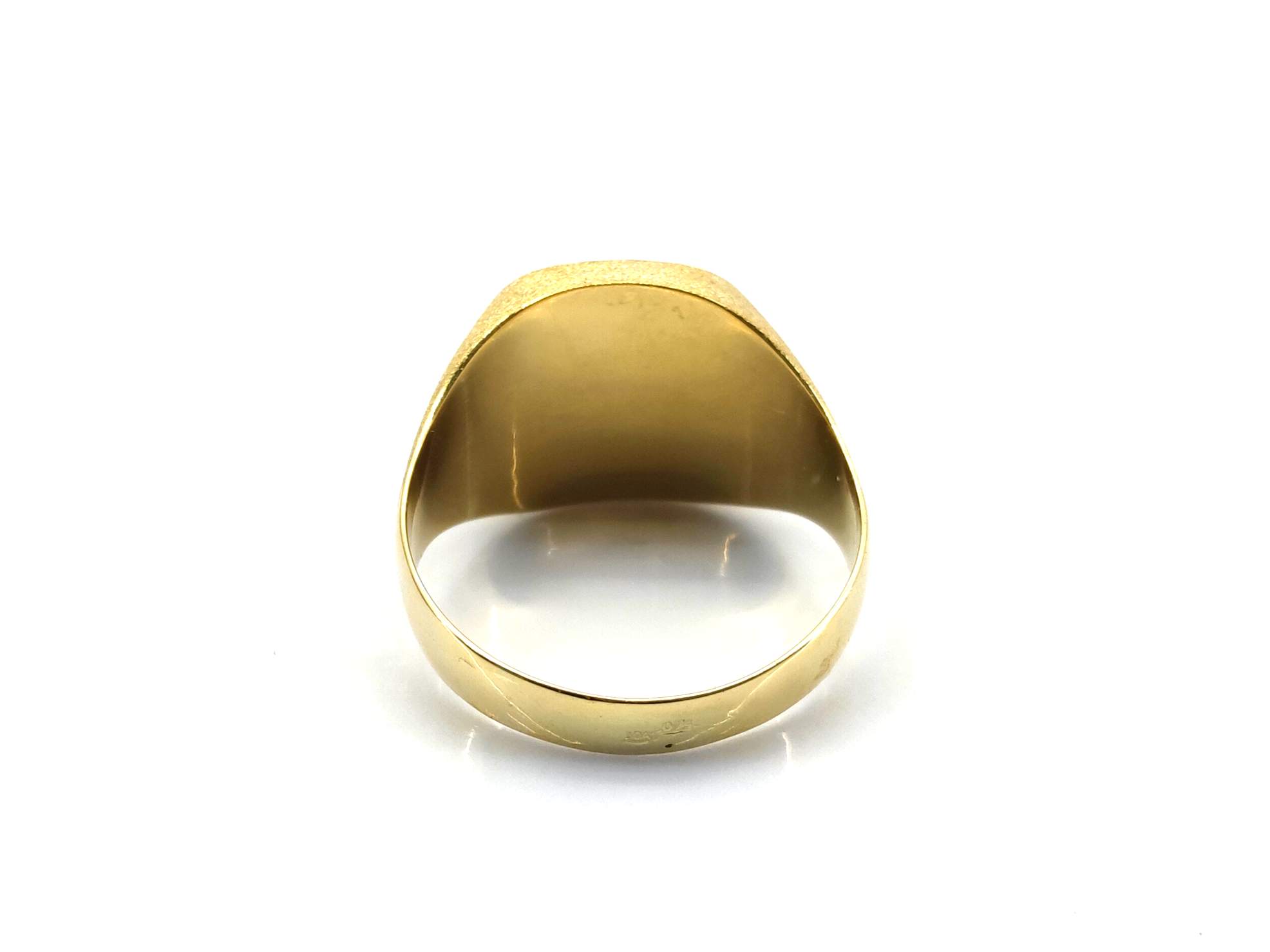 Sello Oro 18k Con Circonita - Imagen 3