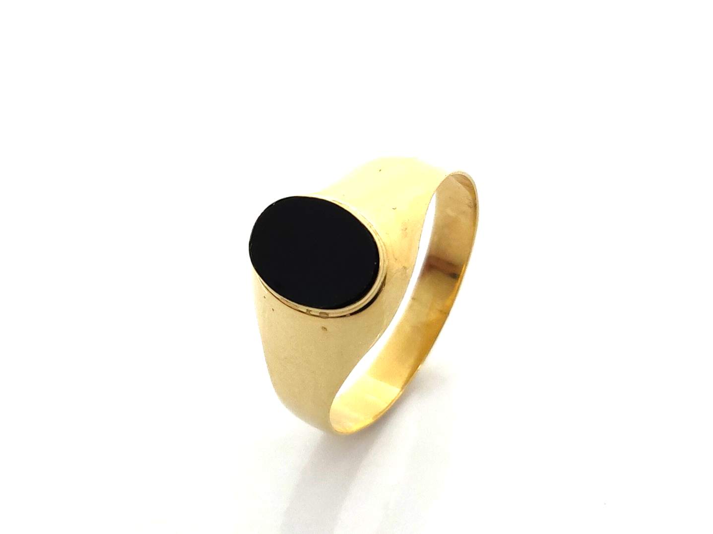 Sello Oro 18k Con Onix