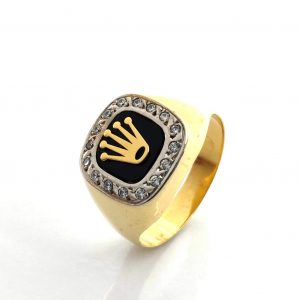Sello Oro 18k Con Onix
