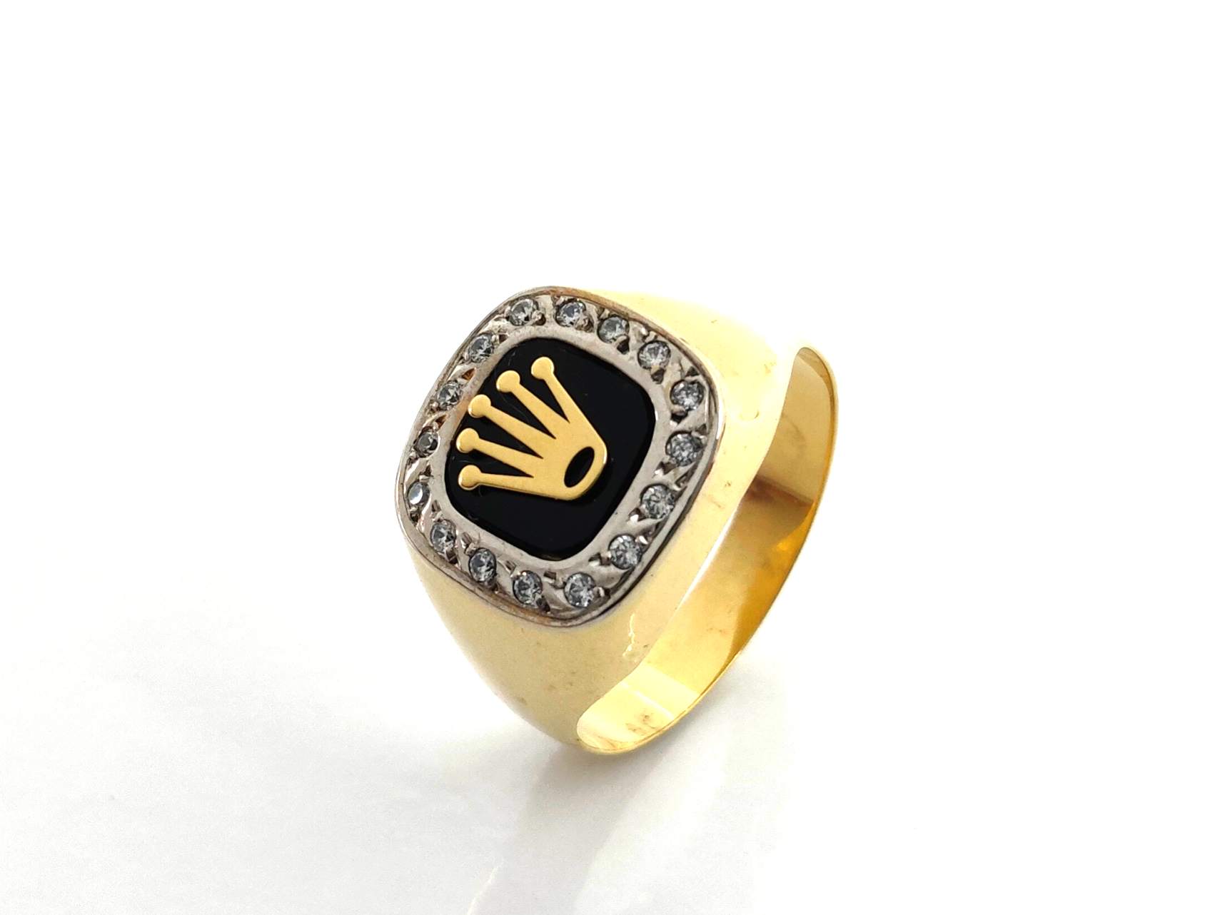 Sello Oro 18k Con Onix