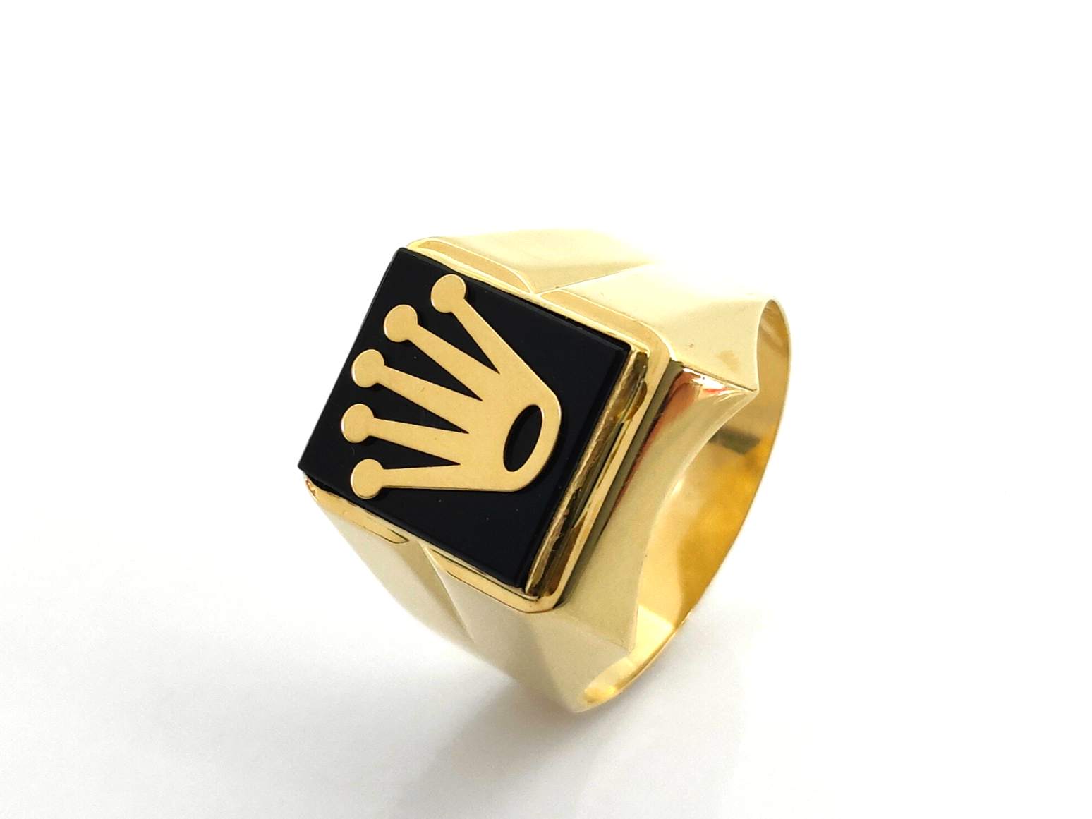 Sello Oro 18k Con Onix