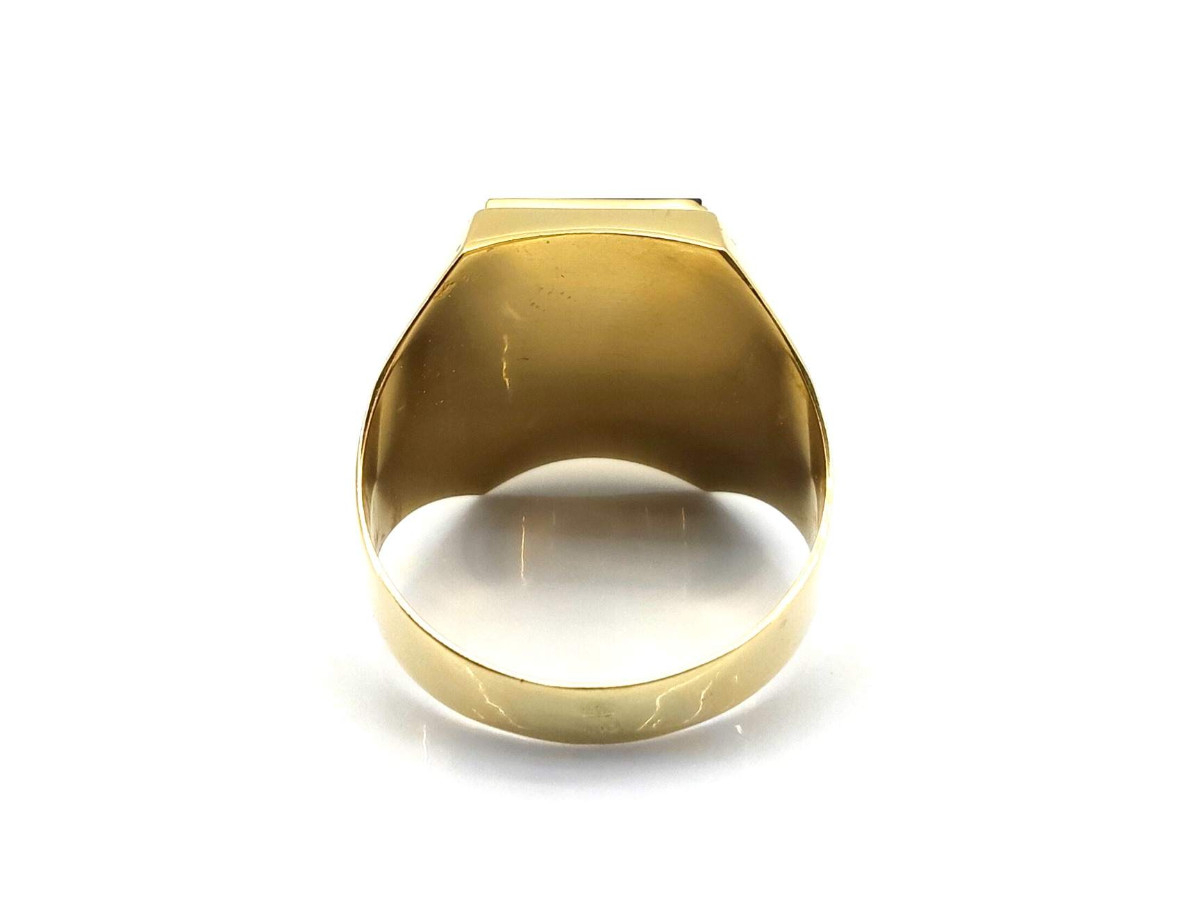 Sello Oro 18k Con Onix - Imagen 3