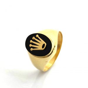 Sello Oro 18k Con Onix