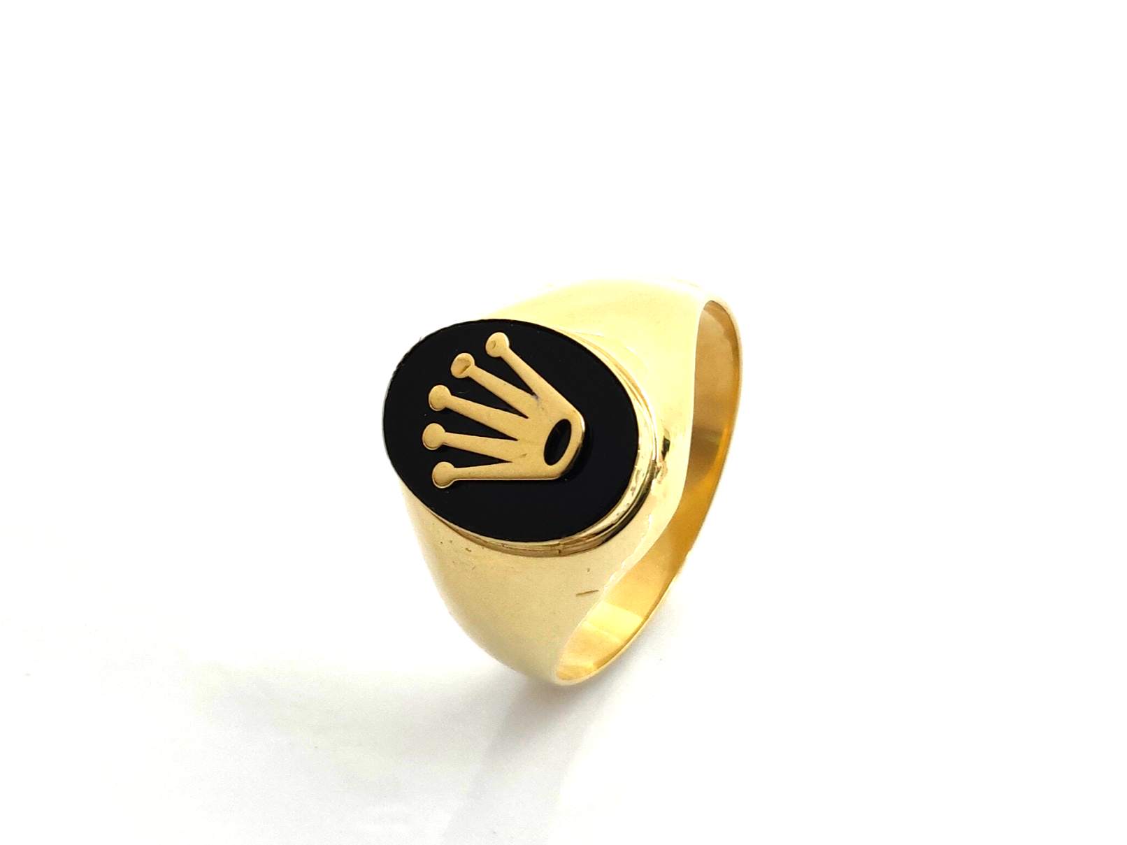 Sello Oro 18k Con Onix