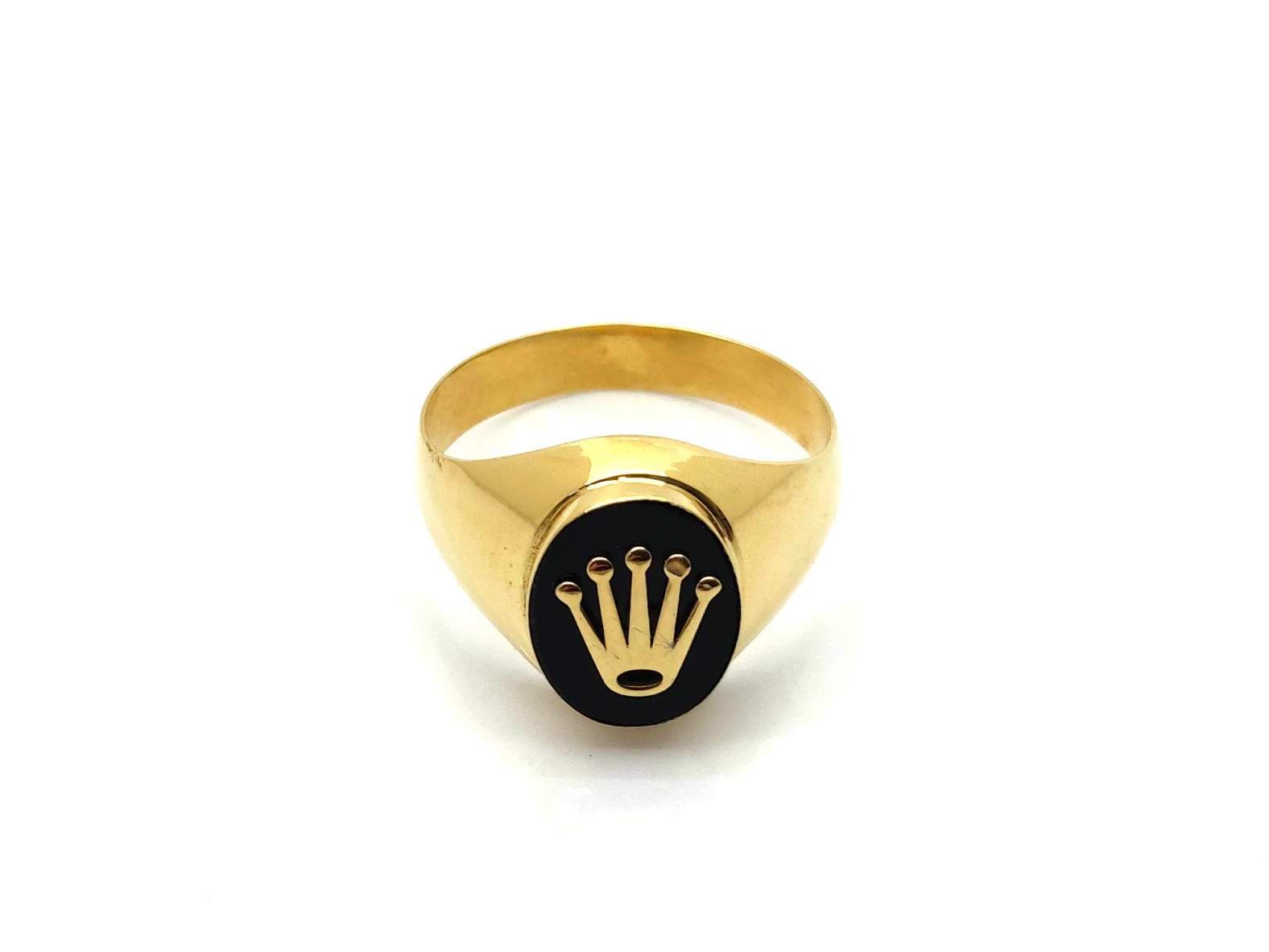 Sello Oro 18k Con Onix - Imagen 2