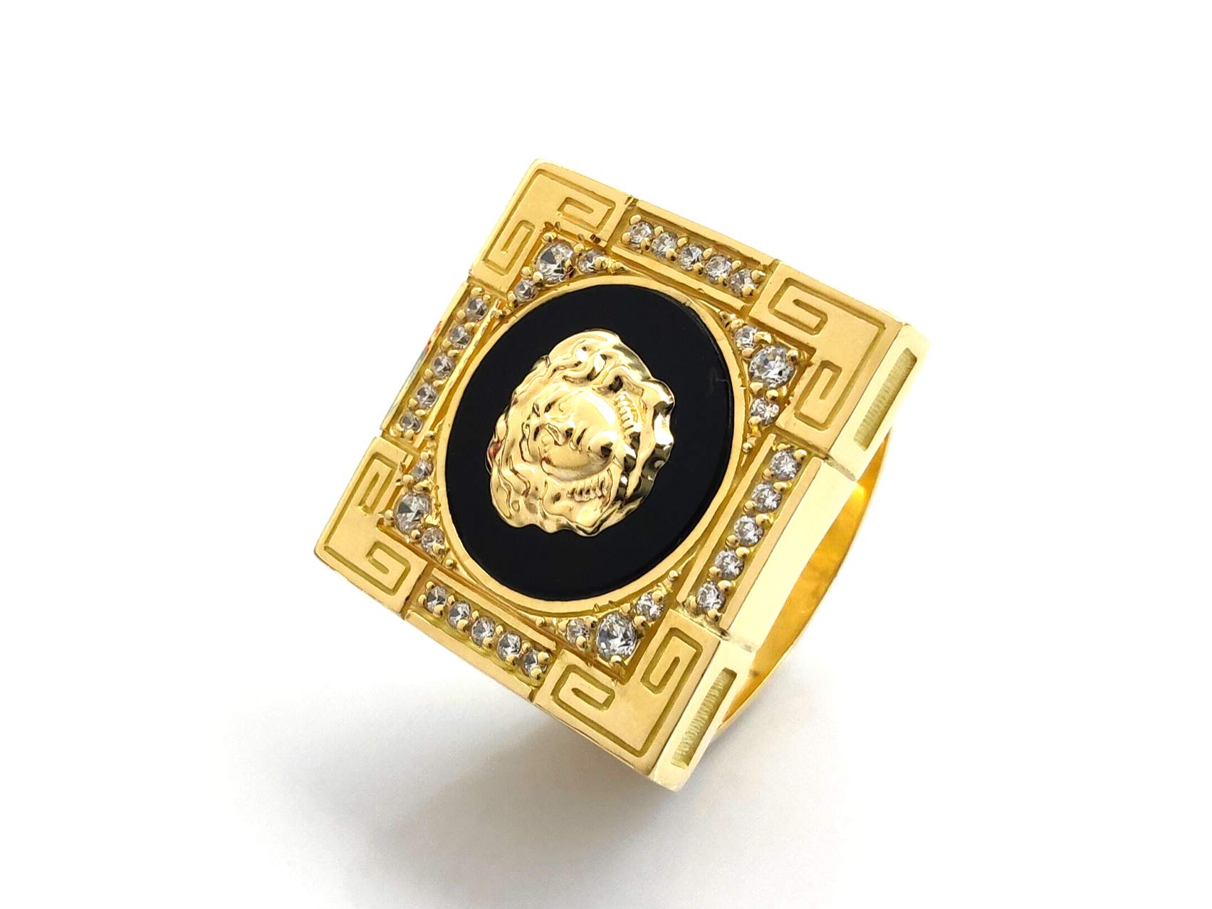Sello Oro 18k Con Circonita