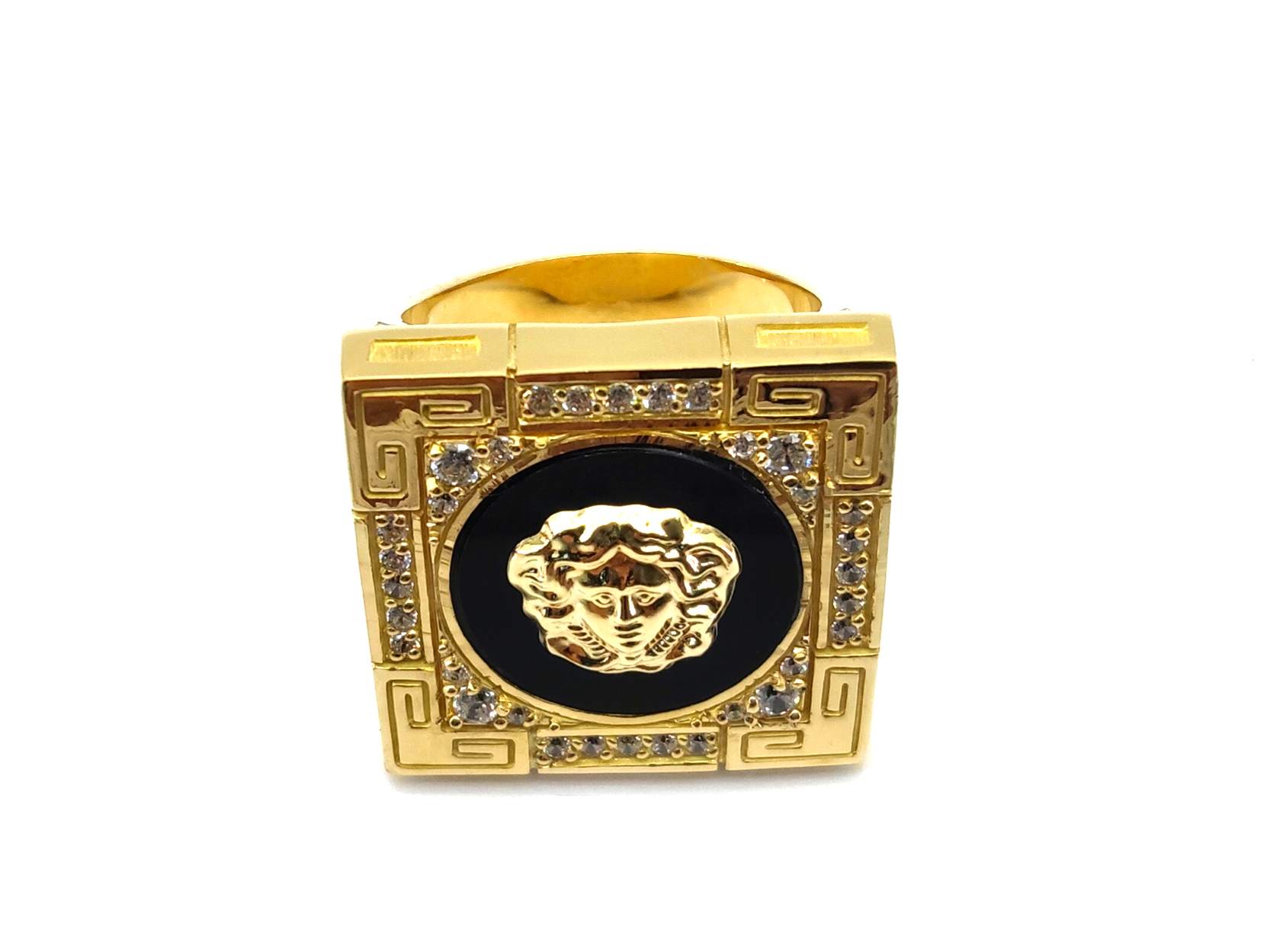 Sello Oro 18k Con Circonita - Imagen 2