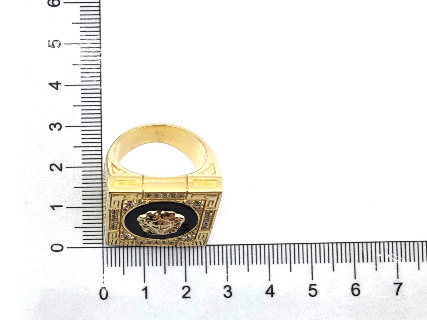 Sello Oro 18k Con Circonita - Imagen 4