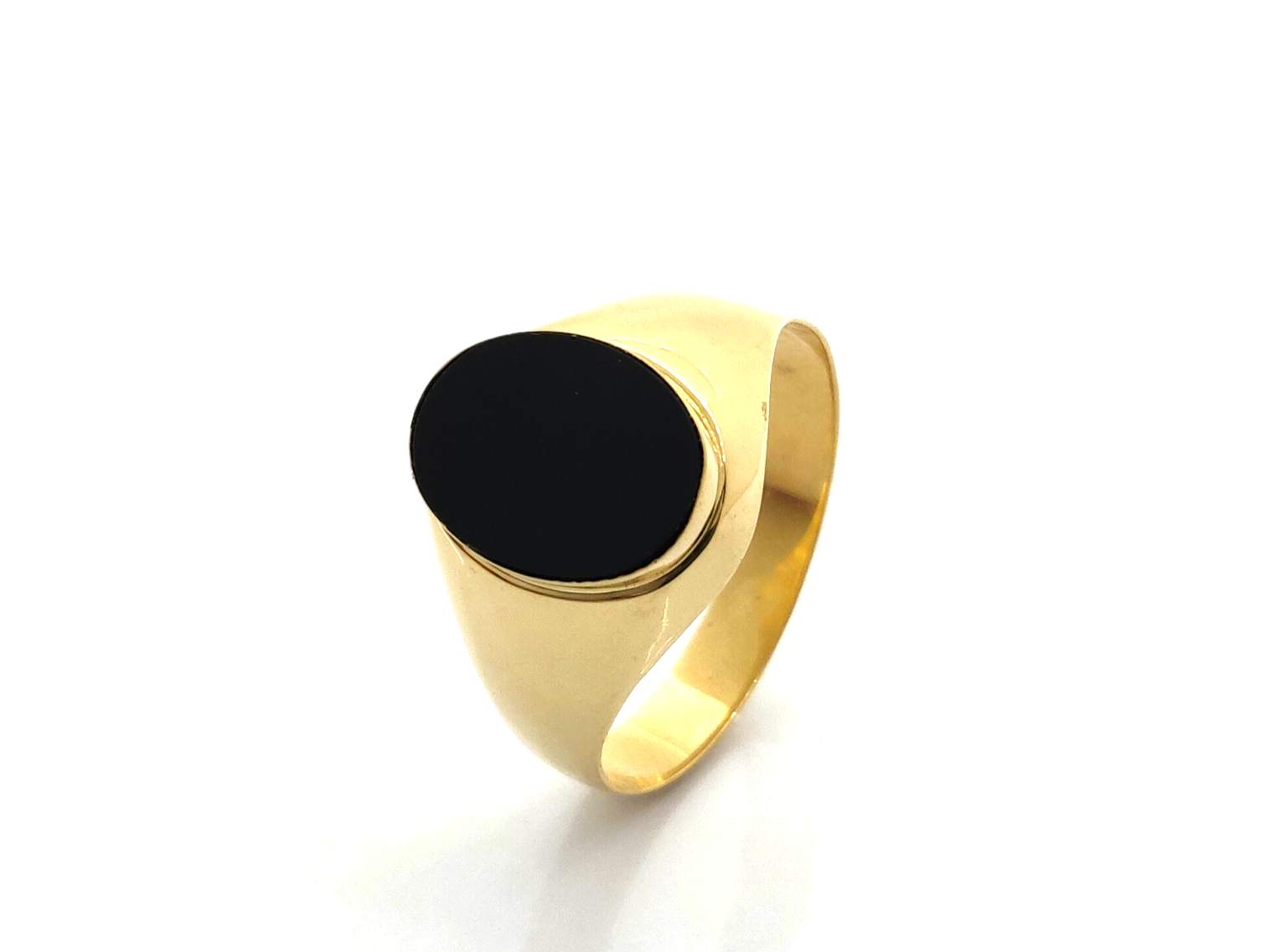 Sello Oro 18k Con Onix