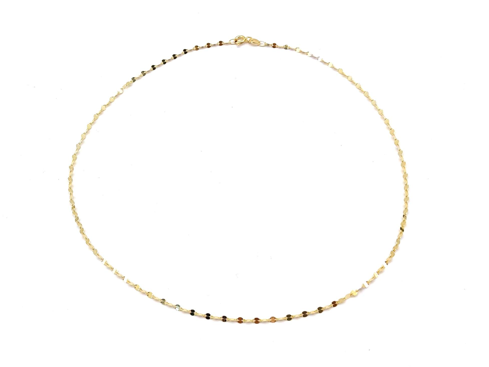 Cadena Oro 18k 20cm - Imagen 2