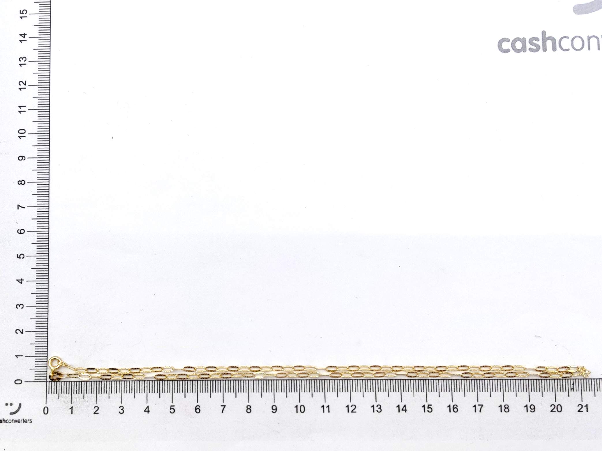 Cadena Oro 18k 20cm - Imagen 4