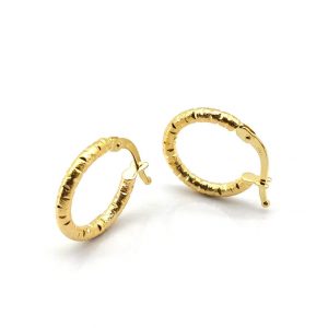 Argollas Oro 18k