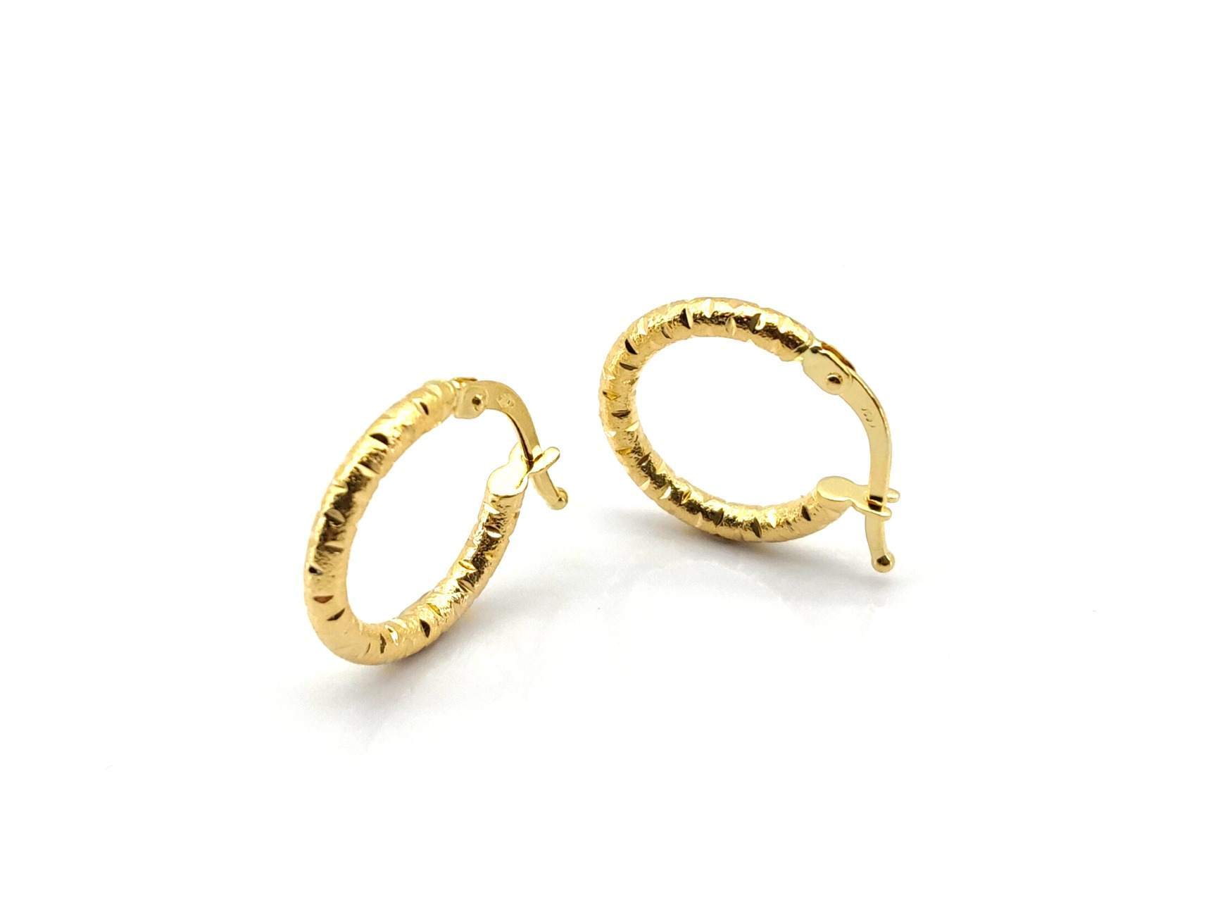 Argollas Oro 18k