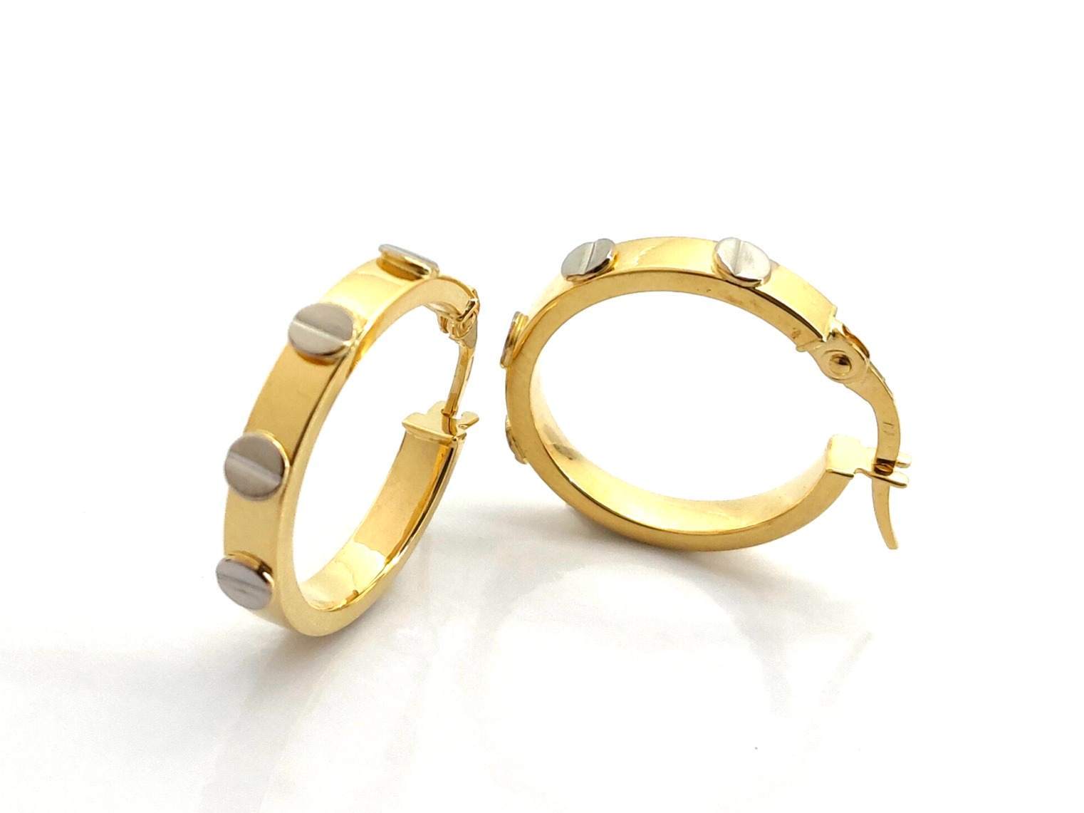 Argollas Oro 18k