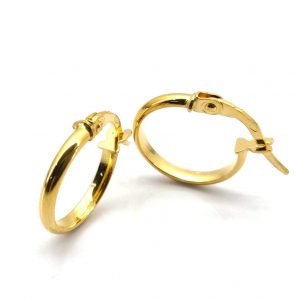 Argollas Oro 18k