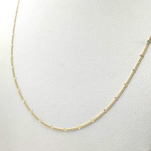 Cadena Oro 18k 25cm