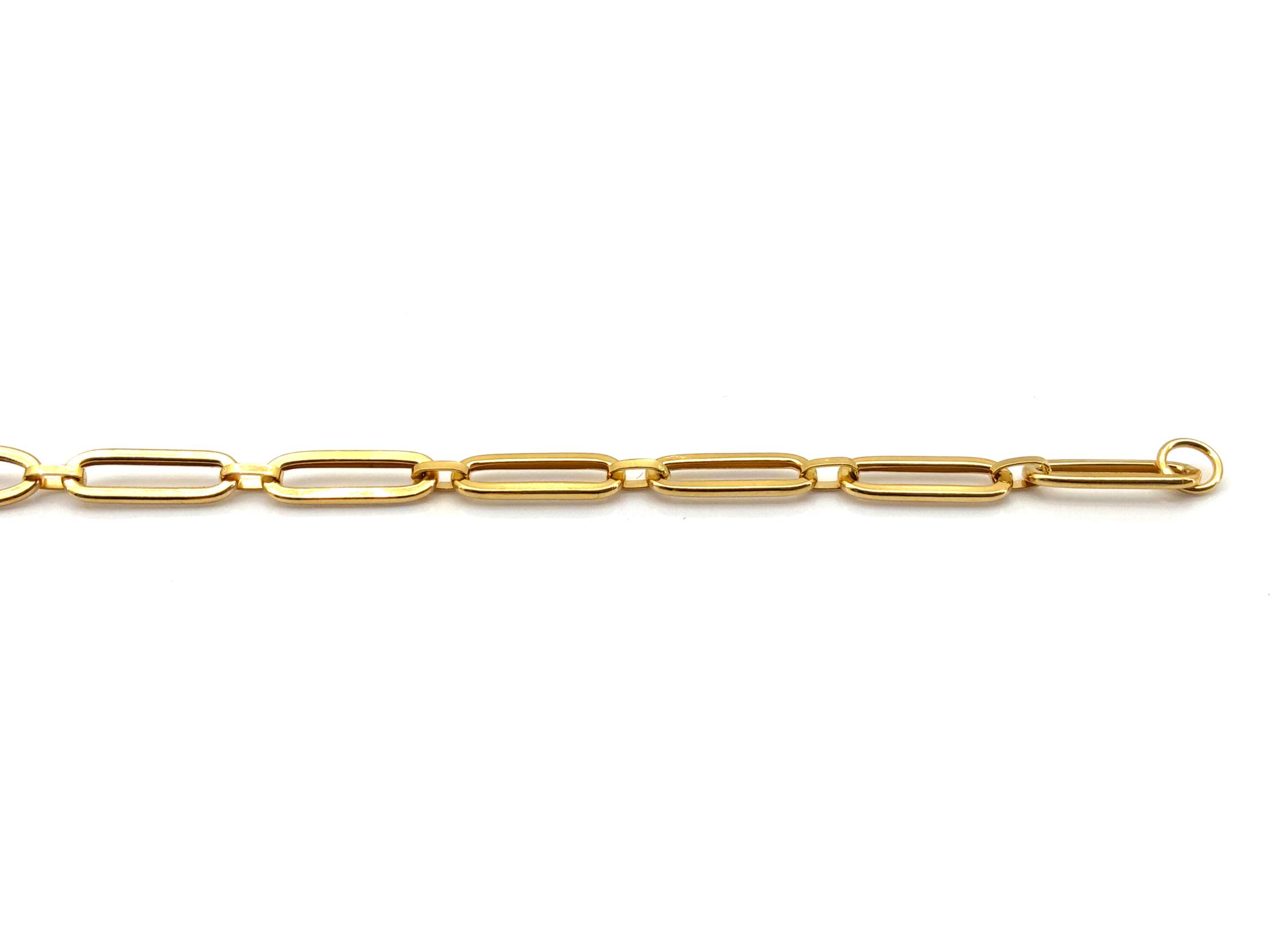 Pulsera Oro 18k Con Circonita - Imagen 3