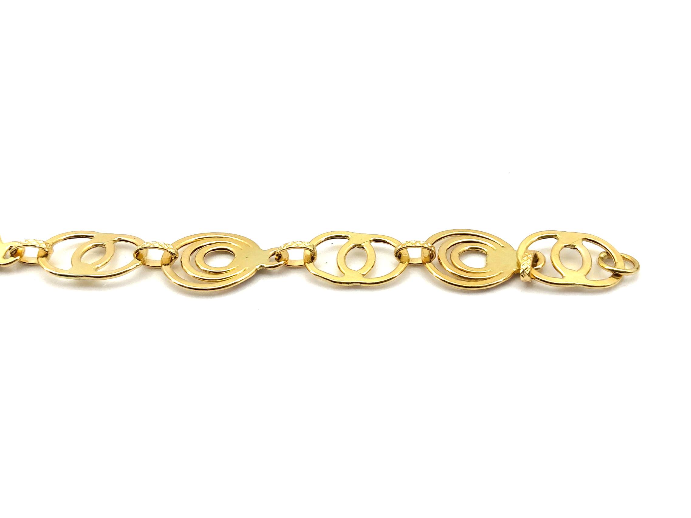Pulsera Oro 18k Con Circonita - Imagen 3