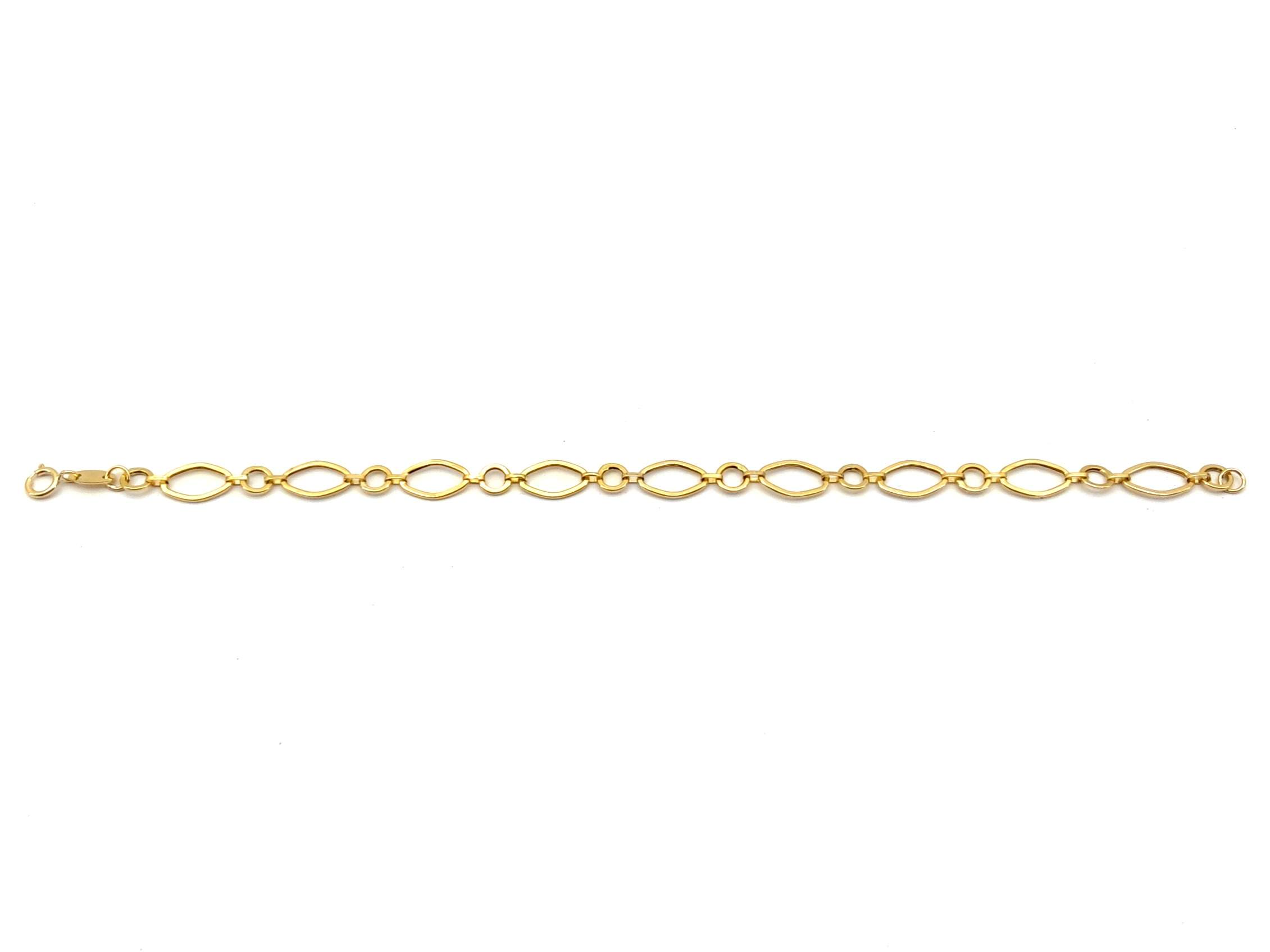Pulsera Oro 18k Con Circonita - Imagen 2